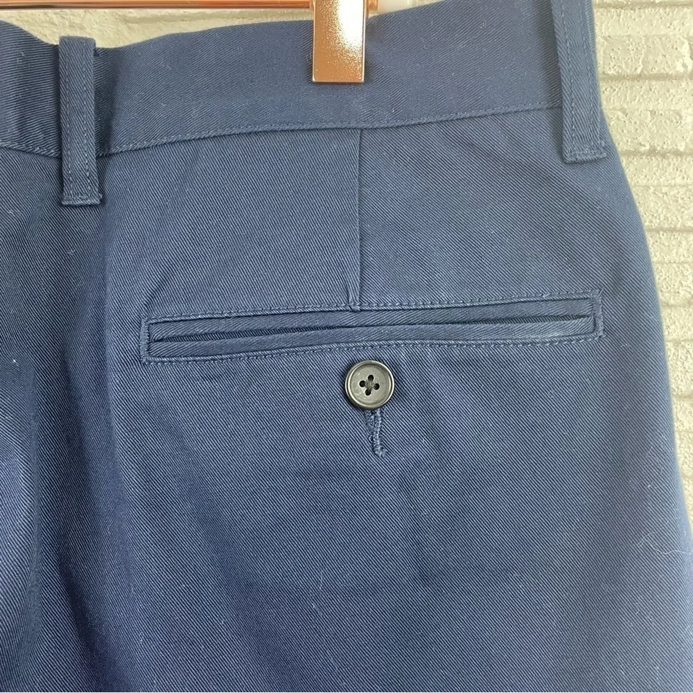 J. Crew Men's‎ Flex Straight Navy Chino's Size 30 X 31